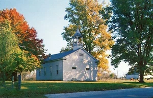 Mount Pleasant Methodist Church, Greensburg, Indiana --POSTKARTE - Bild 1 von 2