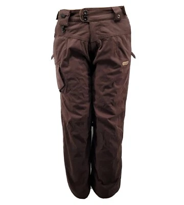 686 SMARTY Technology Snowboard Pants Snow Ski Removable Liner Womens S Brown - Image 1 of 4