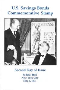 #2534 FD 2nd Day Program 29c Savings Bonds Stamp - Picture 1 of 1