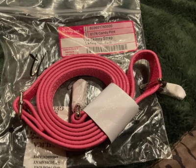 Thirty-One - The Skinny Strap - Candy Pink - NEW - Image 1 of 2