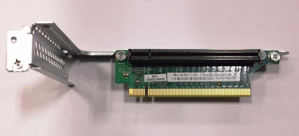 Intel AXX1UPCIEX16 Spare Riser Card For Intel R1000 Chassis New Pull - Image 1 of 1