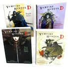 Vampire Hunter D Volumes 1, 2, 3, 4 by Hideyuki Kikuchi Lot Of 4 Paperback Books