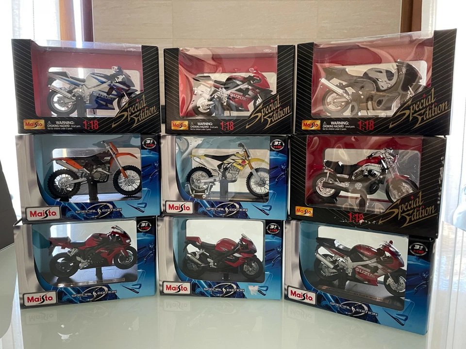 MOTO MAISTO SPECIAL EDITION - SCALA 1/18 - SCEGLI DAL MENU A TENDINA - Immagine 1 di 1