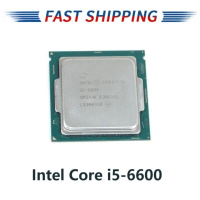 Intel Core i5-6600 4-Core 4Threads 3.30 GHz 6MB LGA 1151 SR2BW 65W CPU Processor - Image 1 of 4