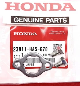 HONDA FRONT SPROCKET RETAINING PLATE & BOLTS ATC 200X 350X 250R TRX 250X 300EX - Picture 1 of 2