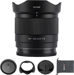 Viltrox 40mm F2.5 Full Frame Auto Focus Lens for Sony E-Mount A7M3 A7M4 A7 A7C - Picture 1 of 9