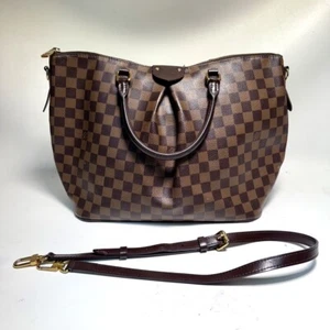 Louis Vuitton Brown Damier Ebene Siena Bag Pruse MM! (WMP010870) - Picture 1 of 12
