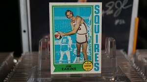 1974-75 Topps Set Break #258 Jim Eakins EX-NM-MT