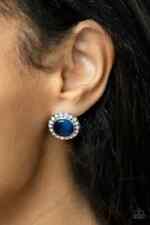 paparazzi blue post earring