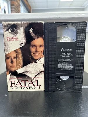 Fatal Charm VHS 1993 Horror Movie Thriller Amanda Peterson Academy Entertainment - Image 1 of 4