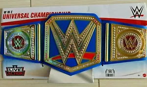 WWE Live Action Campeonato Universal Mattel (HBX67) NUEVO 6+ - Imagen 1 de 2
