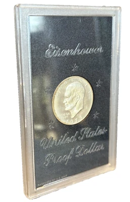 Eisenhower United States Proof One Dollar by US Mint 1973 - Image 1 of 4