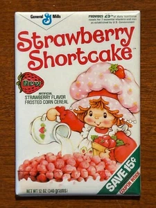 Strawberry Shortcake Müslischachtel Kühlschrankmagnet - Bild 1 von 2