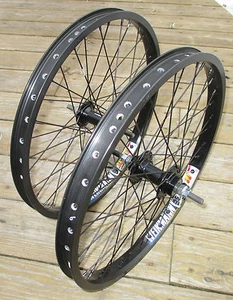 Radsatz 20" BMX Park 3/8 vorne 3/8 Flip Flop hinten doppelwandige Felgen Neu - Bild 1 von 11