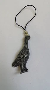 Grouse Zinn Effekt Tier 3D Emblem auf einem Handy Charm - Bild 1 von 1