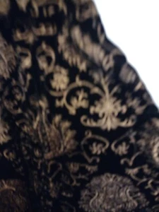 Ania A Damen Staubjacke Blumenmuster Multi Knopf Up Langarm durchsichtig LG Vintage - Bild 1 von 23