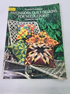 Patchwork Quilt Designs for Needlepoint by Frank Fontana Dover Needlework Ser: - Picture 1 of 5