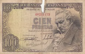 Spain banknote 100 pesetas (1946) P-131 - Picture 1 of 2