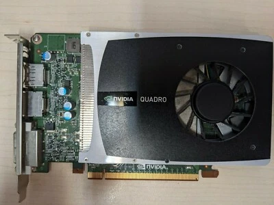 NVIDIA QUADRO 2000 1GB GDDR5 DUAL DP 2 DVI PCI-E VIDEO CARD  - Image 1 of 3