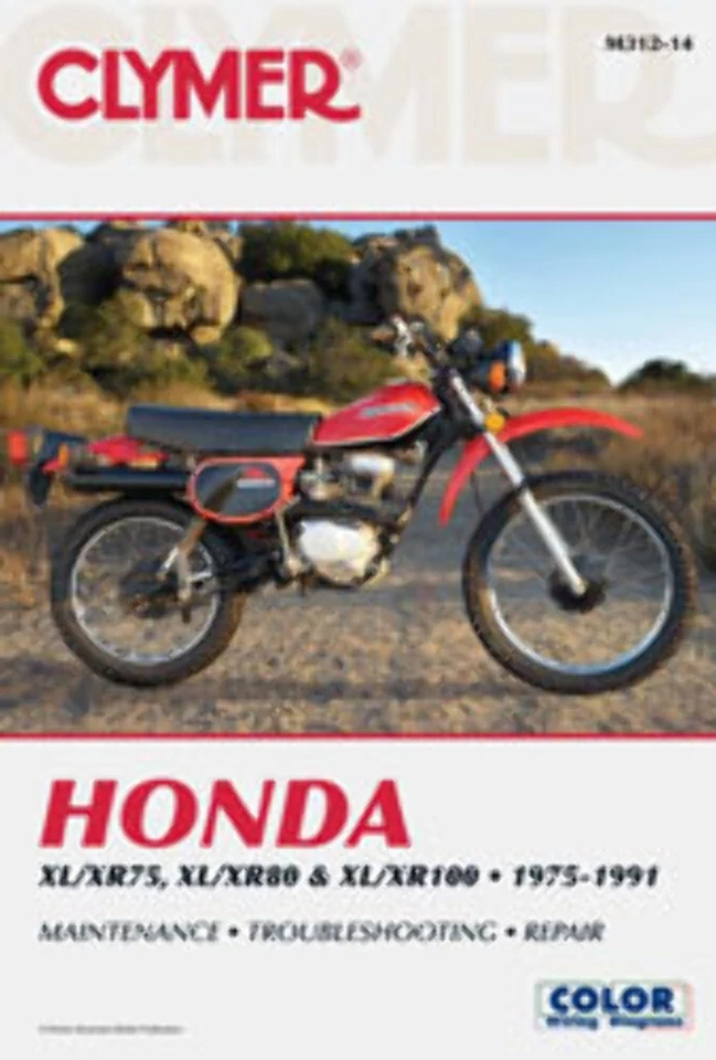 CLYMER CM31214 Manual - Honda XL/XR 75-100 Foto 1 de 1