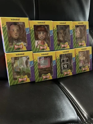 Kidrobot Pee-Wee Herman 3" Vinyl Figure Lot Of 8 Figures - Image 1 of 4