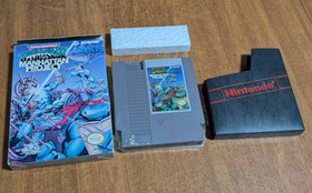 Teenage Mutant Ninja Turtles TMNT III 3 Manhattan Project Nintendo NES