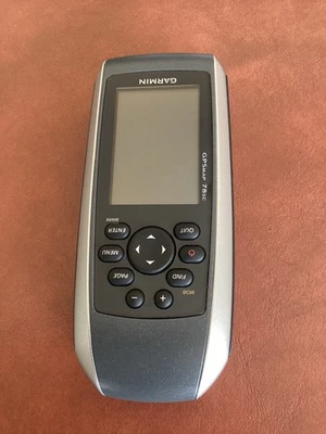 Garmin GPSMAP 78sc Handheld GPS (FOR PARTS/ NOT WORKING) *Heavy Corrosion* - Image 1 of 4