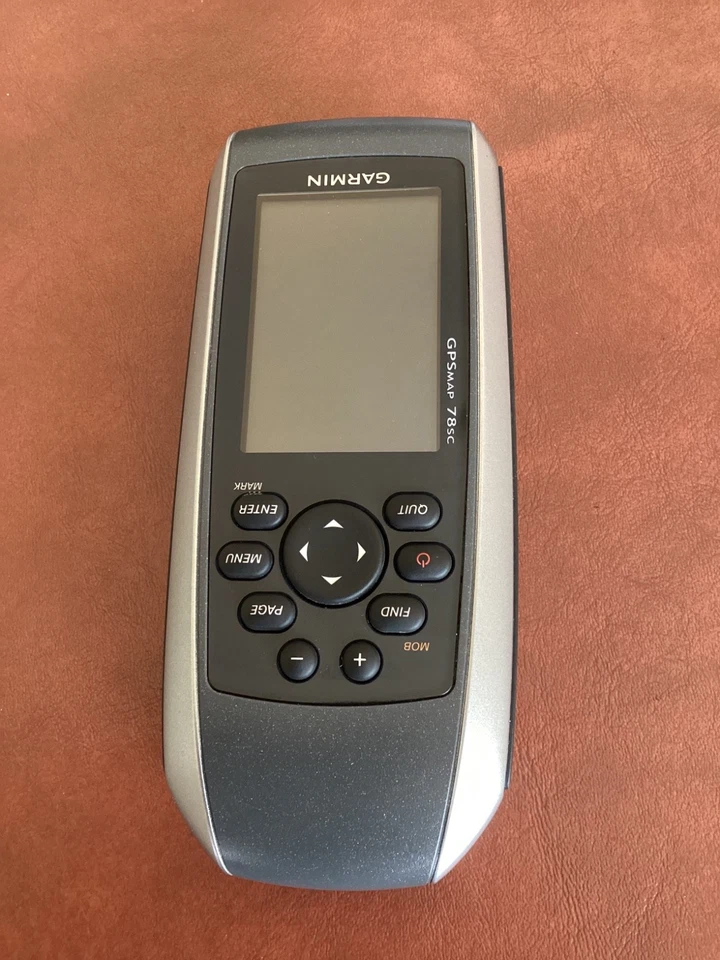 Garmin GPSMAP 78sc Handheld GPS (FOR PARTS/ NOT WORKING) *Heavy Corrosion* - Image 1 of 4