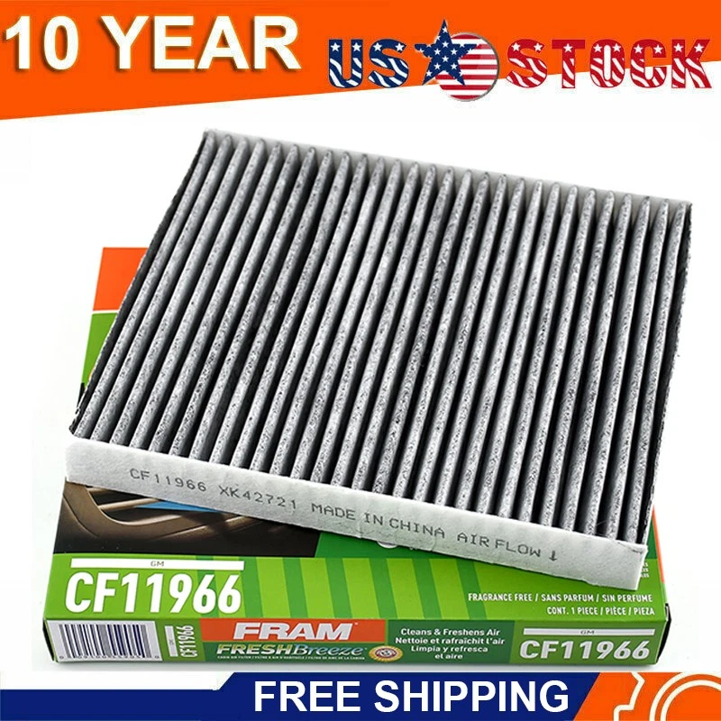 CF11966 Cabin Air Filter for 17-19 Buick Lacrosse Cadillac CTS CT6 16-20 Camaro - Image 1 of 4