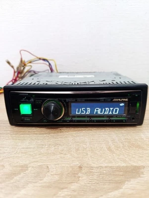 Alpine CDE-173BT Car Stereo: Bluetooth, CD, MP3, USB, Aux - Image 1 of 4