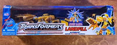 2002 TRANSFORMERS RID LANDFILL Wedge Grimlock Heavy Load Hightower WALMART excl - Image 1 of 3
