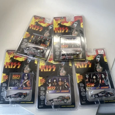 Johnny Lightning KISS Gene Simmons Racing Dreams Cars #7 1 5 1 11 LOTE 5 NUEVO Foto 1 de 4