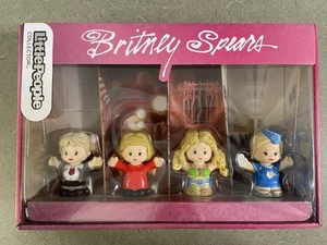 Fisher-Price Little People Collectors Edition Britney Spears Figures - 4pk New - Picture 1 of 6
