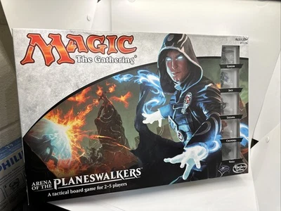 Magic The Gathering Arena of The Planeswalkers Hasbro Board Game COMPLETE  RPG + - Image 1 of 2