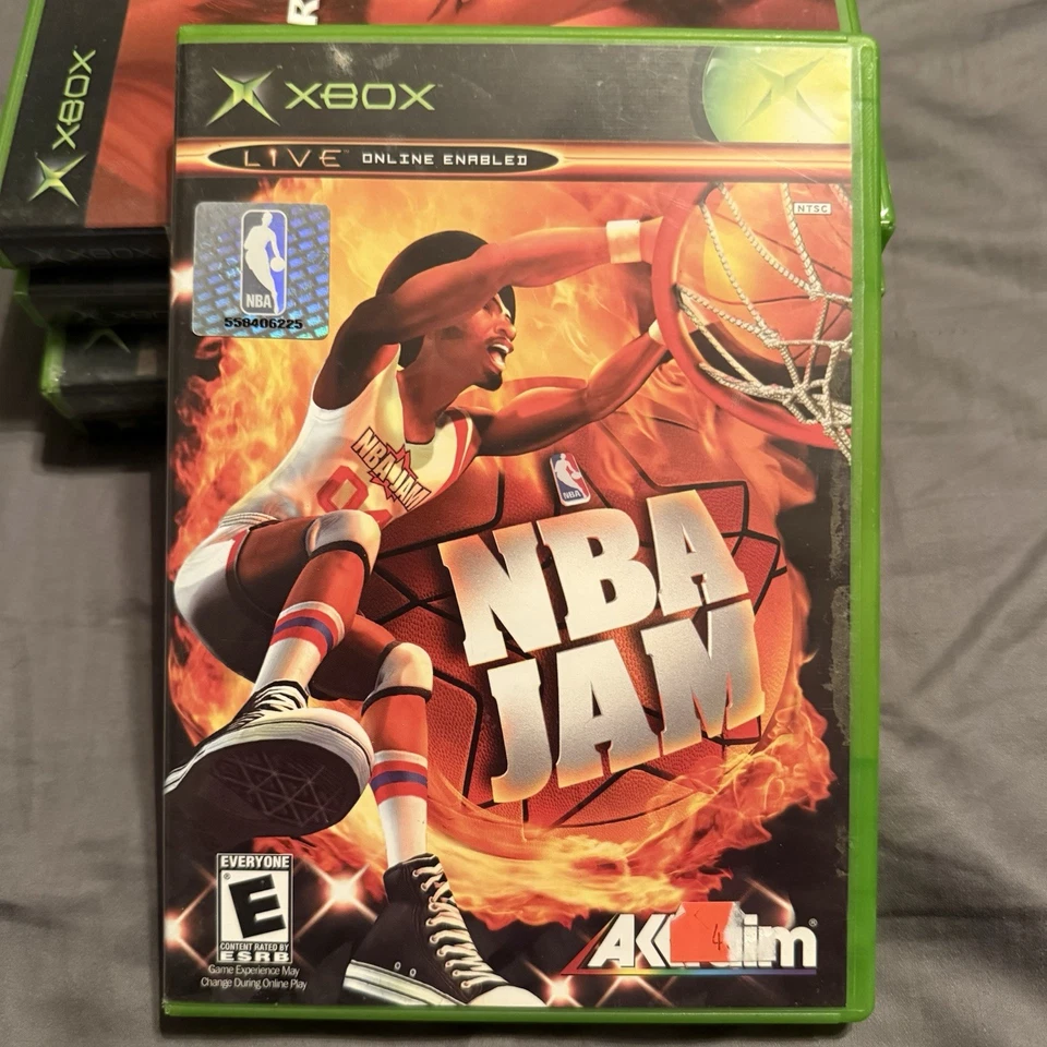 NBA JAM (Microsoft Xbox, 2003) No Manual - Image 1 of 4