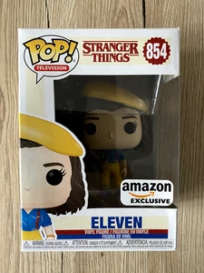 Funko Pop Vinyl Figure Stranger Things 3 - Eleven Yellow Outfit #854 - New - Picture 1 of 6