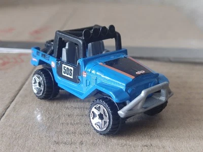 Vintage Retro Car Toyota land cruiser FJ40, Malaysia, Hot Wheels Small Model Car - Image 1 of 4
