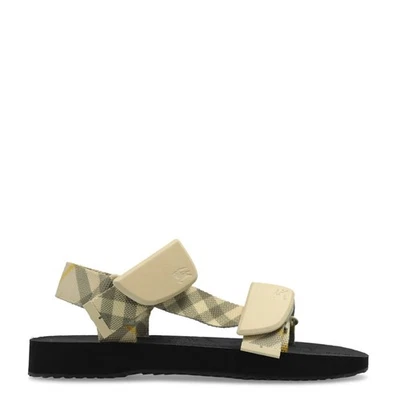 Burberry Check Trek Double-Strap Sandals - Image 1 of 3