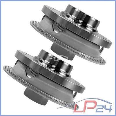 2x MOYEU DE ROUE AVANT GAUCHE + DROIT POUR VW JETTA 2 84-92 GOLF 4 1E PASSAT 35I - Photo 1/4