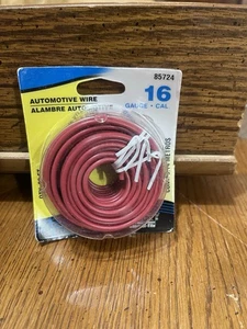 Cable automotriz rojo Conduct Tite 85724 calibre 16 30 pies - Imagen 1 de 2