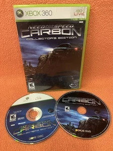 Need for Speed Carbon Edición Coleccionista Microsoft Xbox 360 ¡Juego y Estuche de 2 Discos! - Imagen 1 de 5