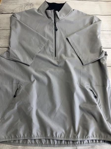 Under Armour Storm Pullover Jacket Mens Large Short Sleeve Golf Water Repellent - Picture 1 of 6