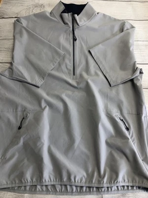 Under Armour Storm Pullover Jacket Mens Large Short Sleeve Golf Water Repellent - Image 1 of 4