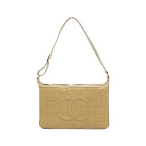 Authentic VINTAGE CHANEL Chocolate Bar Line 17365 Shoulder bag #270-004-148-... - Picture 1 of 7