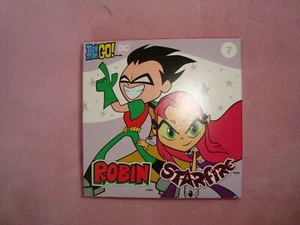 McDonald's Happy Meal Toy #7 Teen Titans Go Robin Starfire Activity Sheet NIP - Picture 1 of 9
