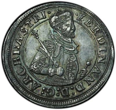 1564-95 Austria Hall Archiduque Ferdinand Thaler MS62 NGC Excelente Tonificación Foto 1 de 4