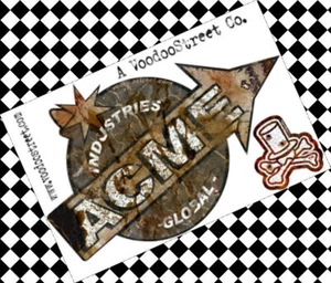 Acme Aufkleber Rat Patina x1 Von Voodoo Street™ Global Industries. Ltd Edition - Bild 1 von 2