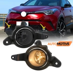 For 2018-2019 Toyota CHR CH-R Driving Fog Light Lamp Wires Switch Left+Right Set - Picture 1 of 12
