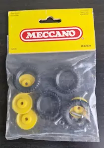 Ruedas de coche Meccano selladas en paquete | 142c/22a - Imagen 1 de 2