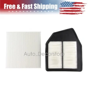 Premium Combo Set Engine+Cabin Air Filter for Honda Accord 08 09-2012 Crosstour - Picture 1 of 10
